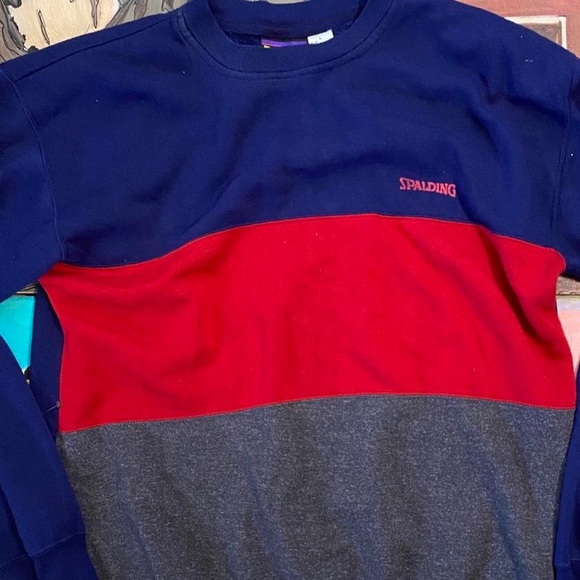 Vintage Spaulding Tennis Sweater / Sweatshirt - Picture 2 of 4